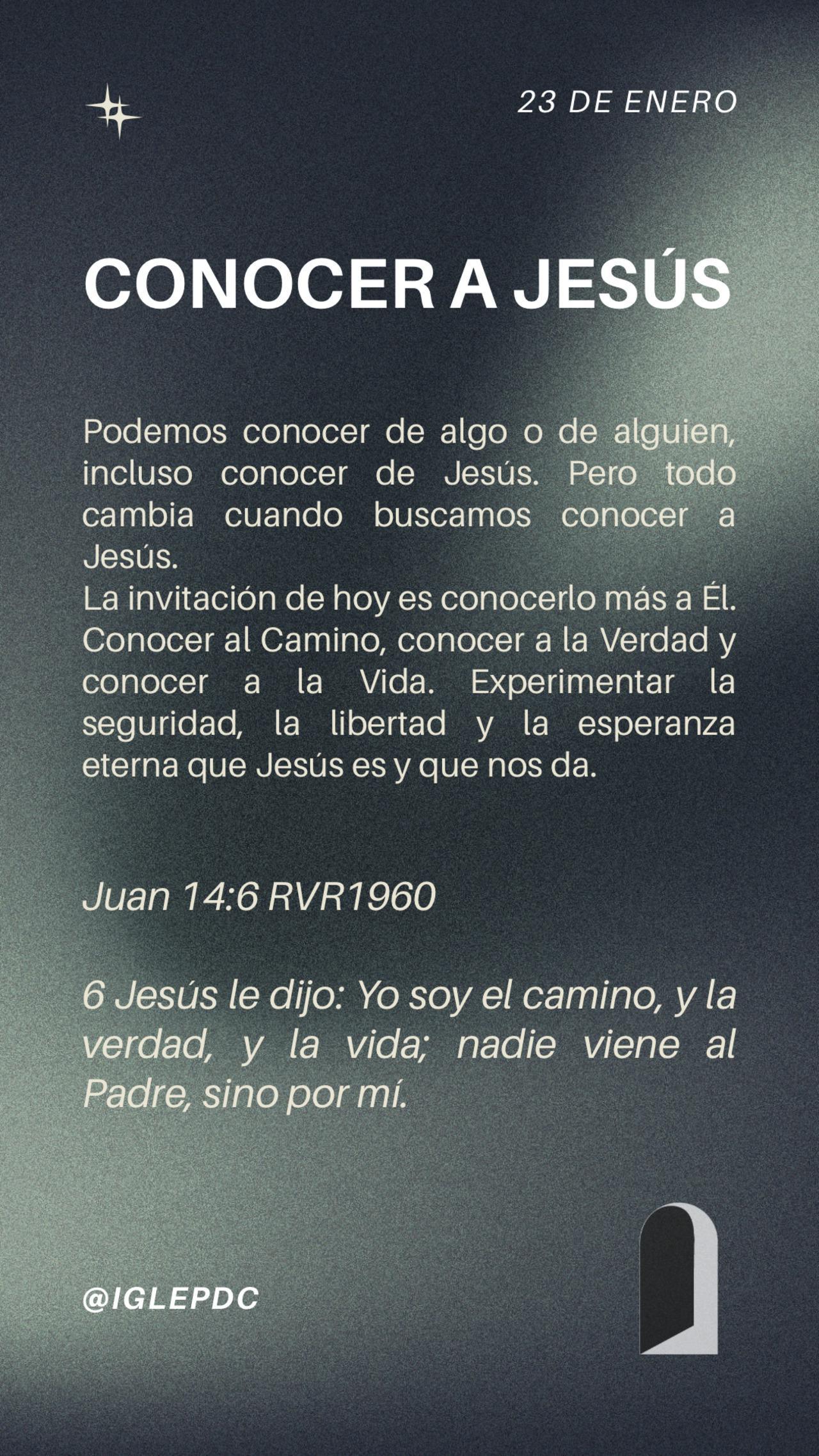 Devocional - 23 de Enero