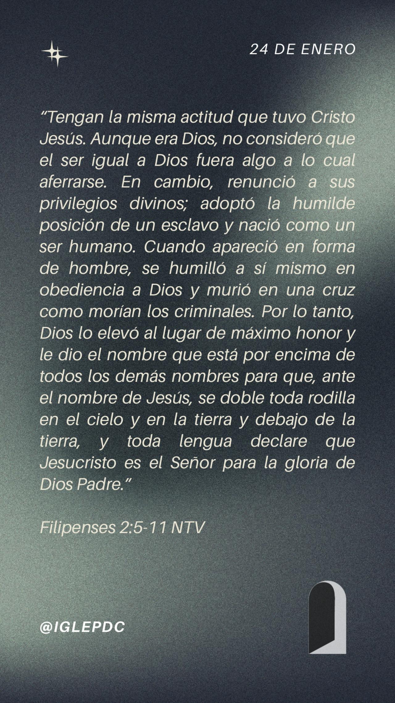Devocional - 24 de Enero