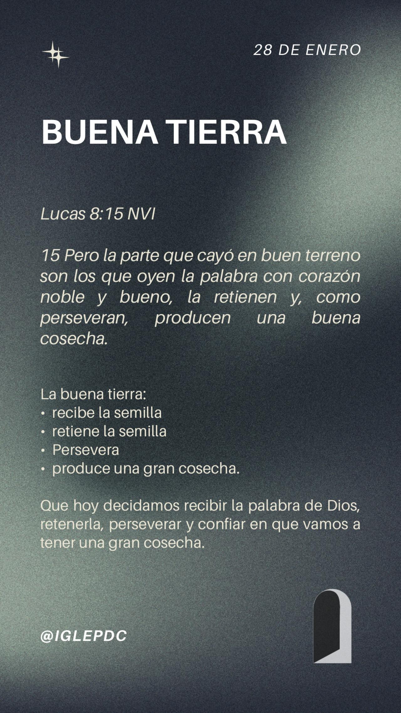 Devocional - 28 de Enero