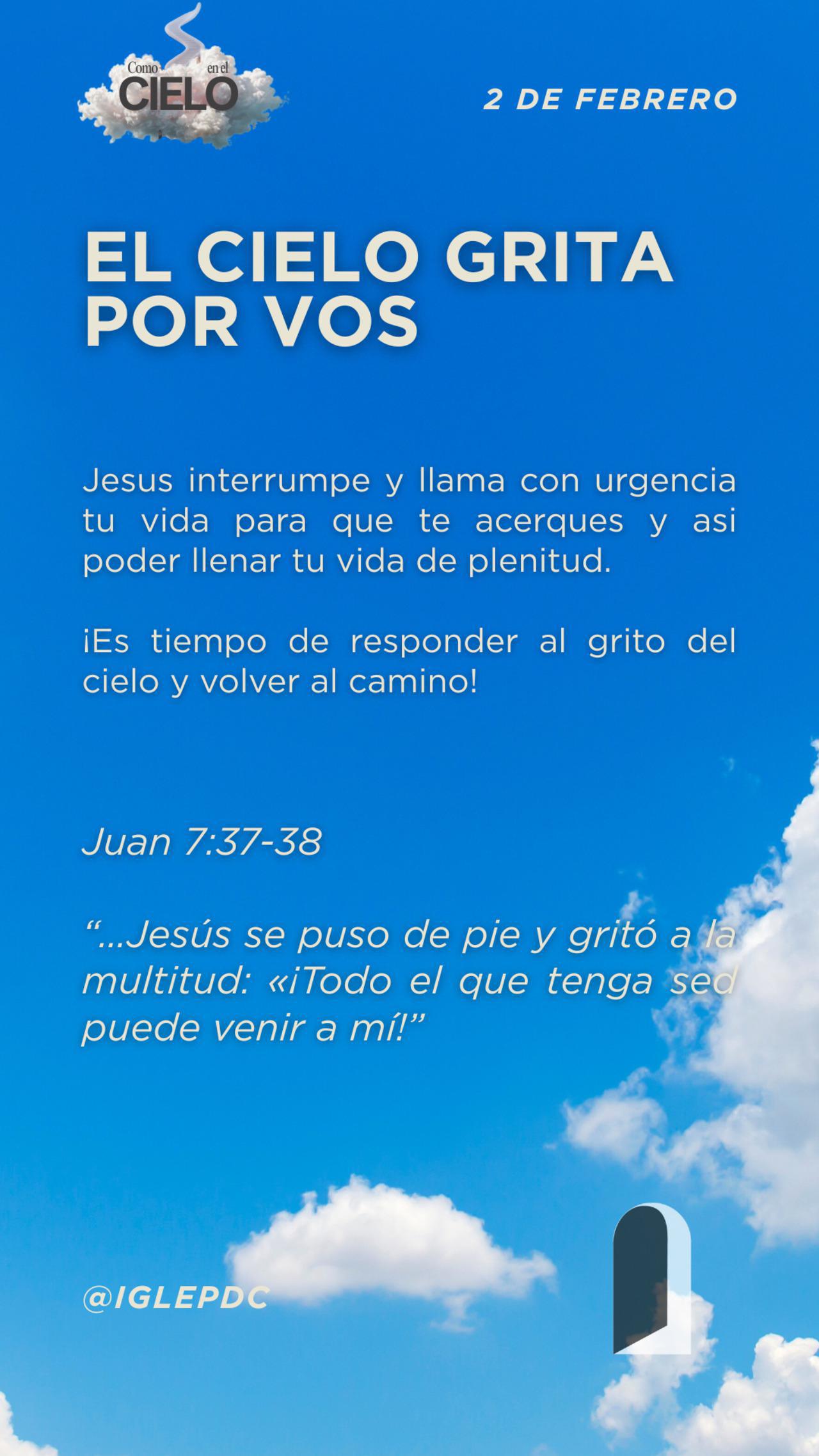 Devocional -  2 de Febrero