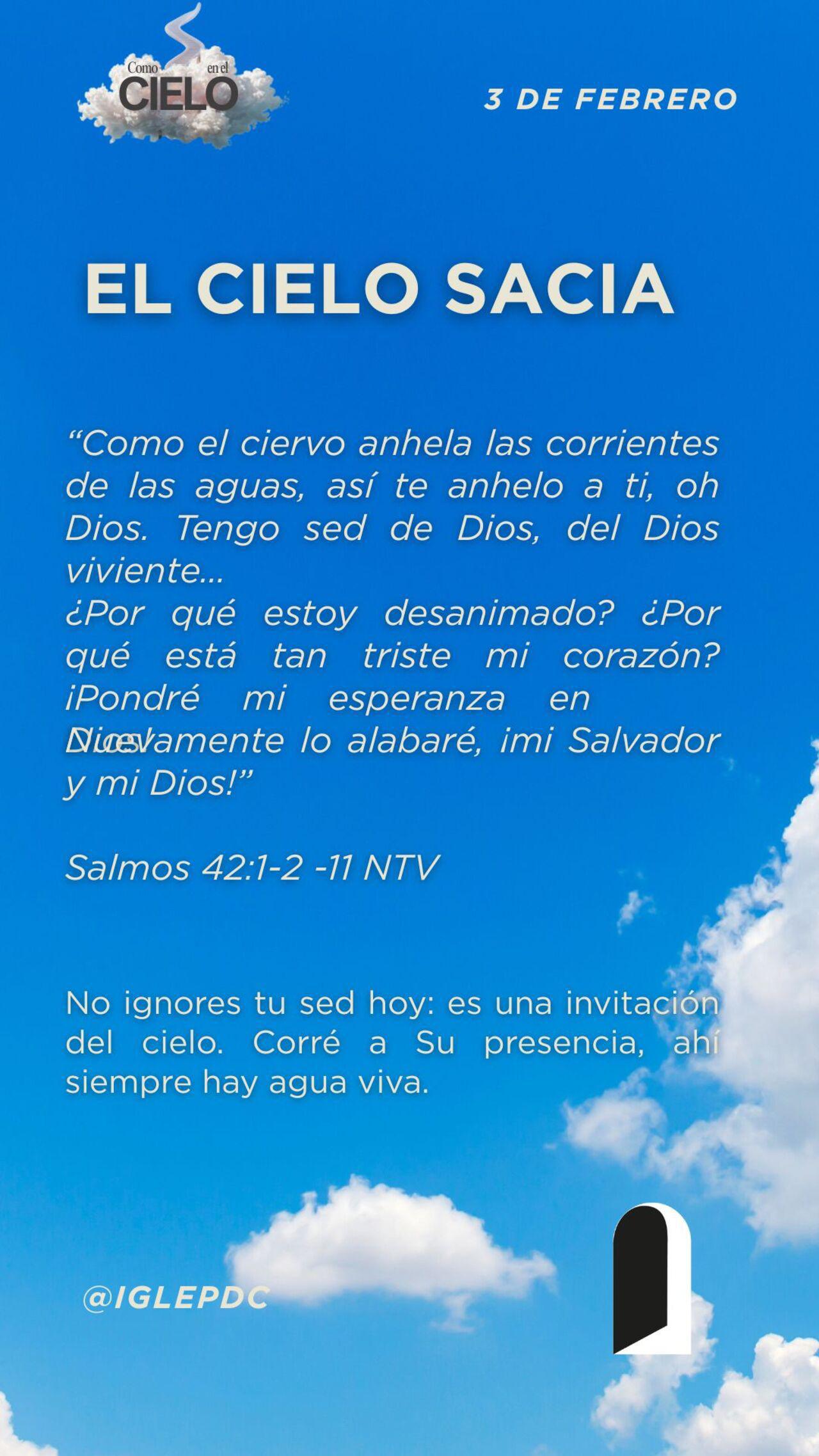 Devocional -  3 de Febrero