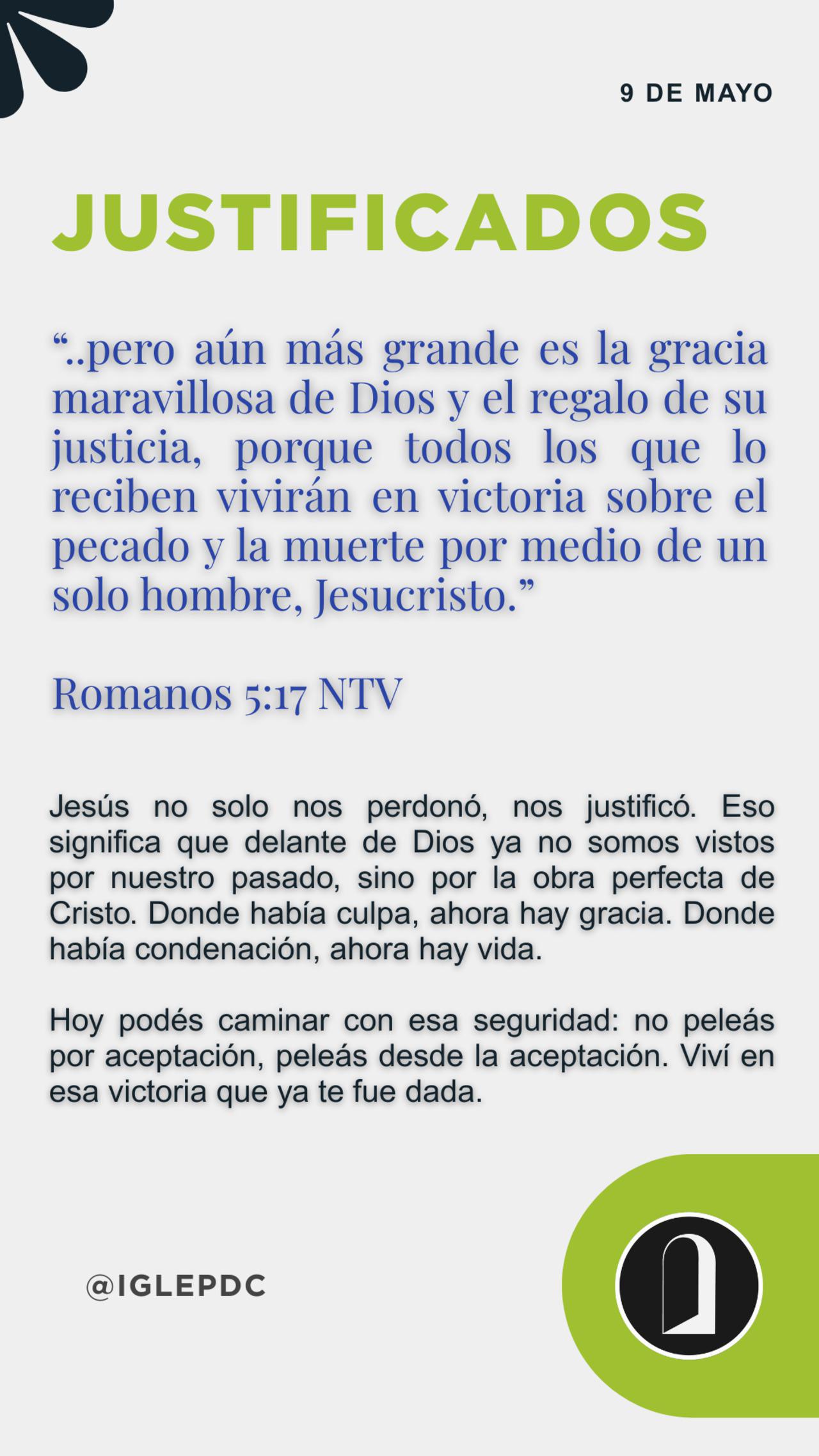 Devocional - 9 de Mayo