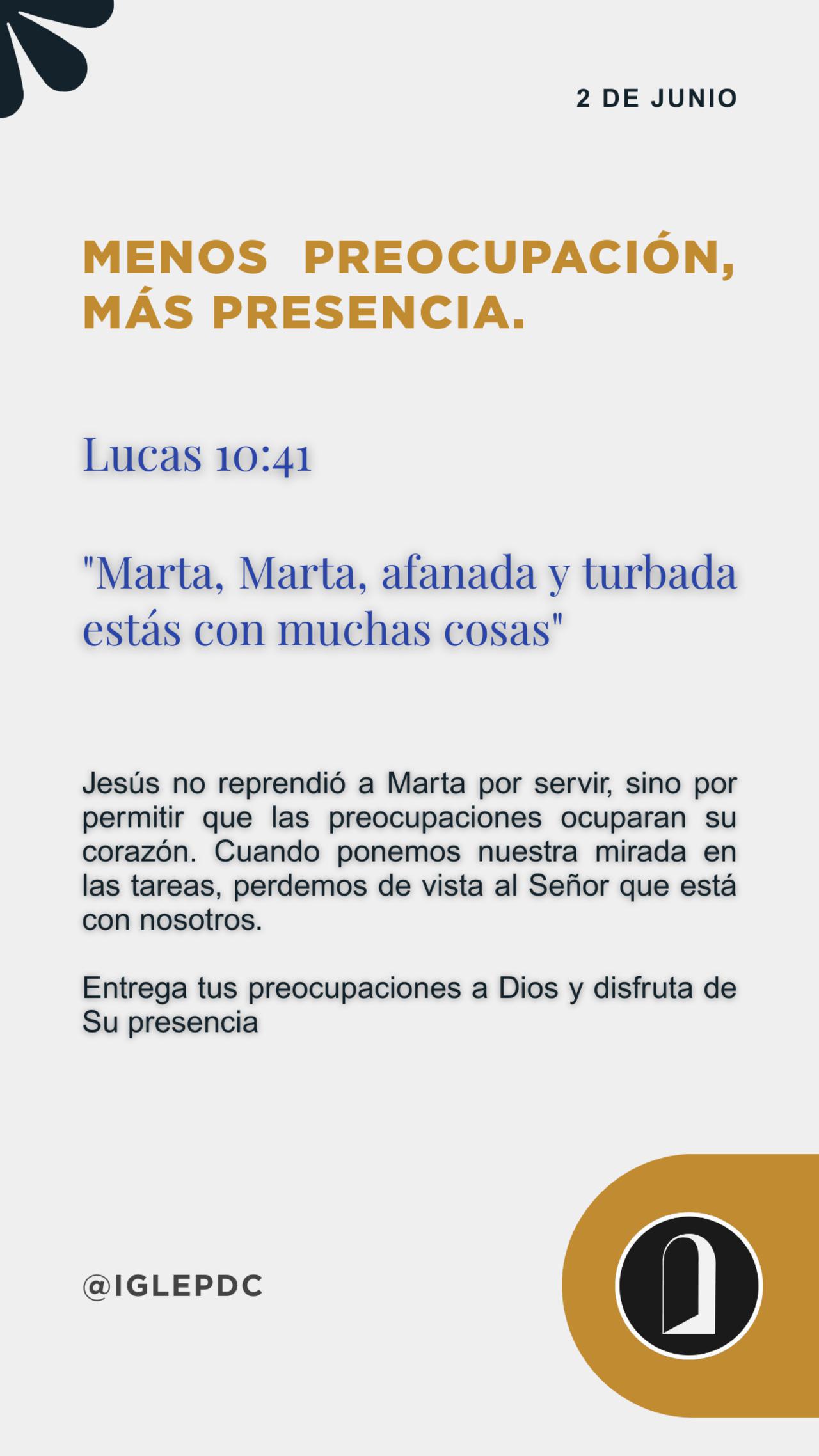 Devocional - 2 de Junio