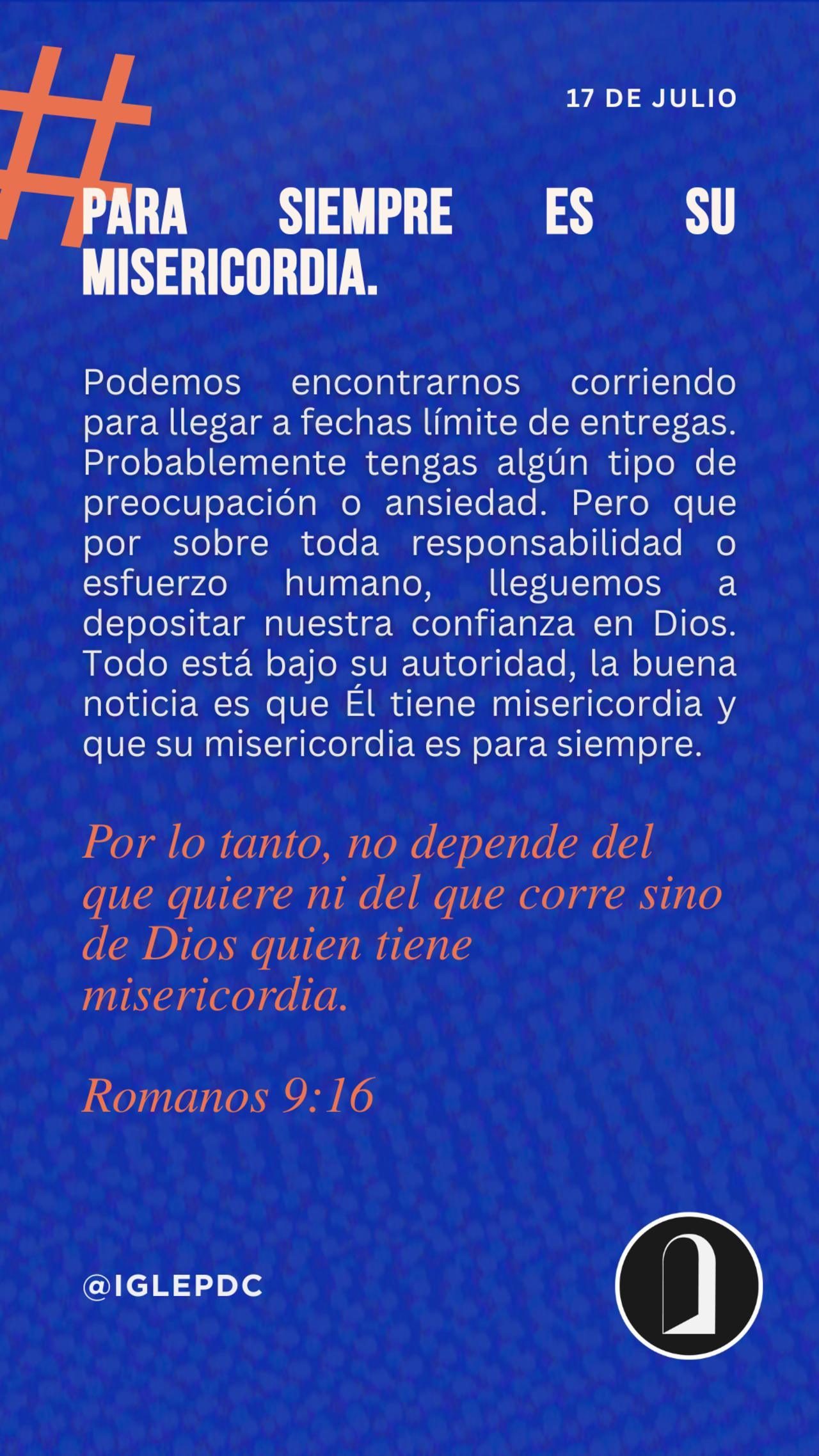 Devocional - 17 de Julio
