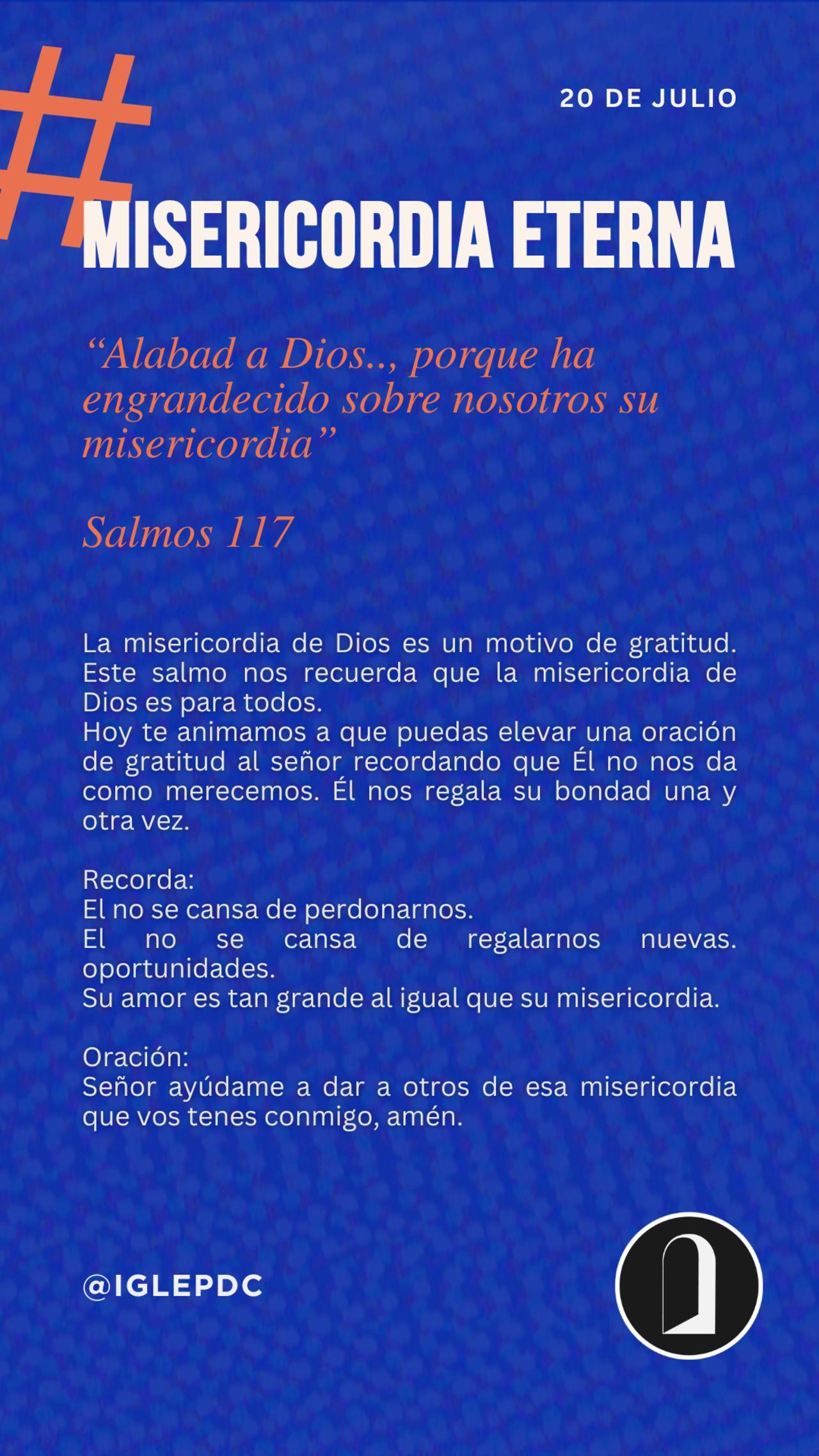 Devocional - 20 de Julio