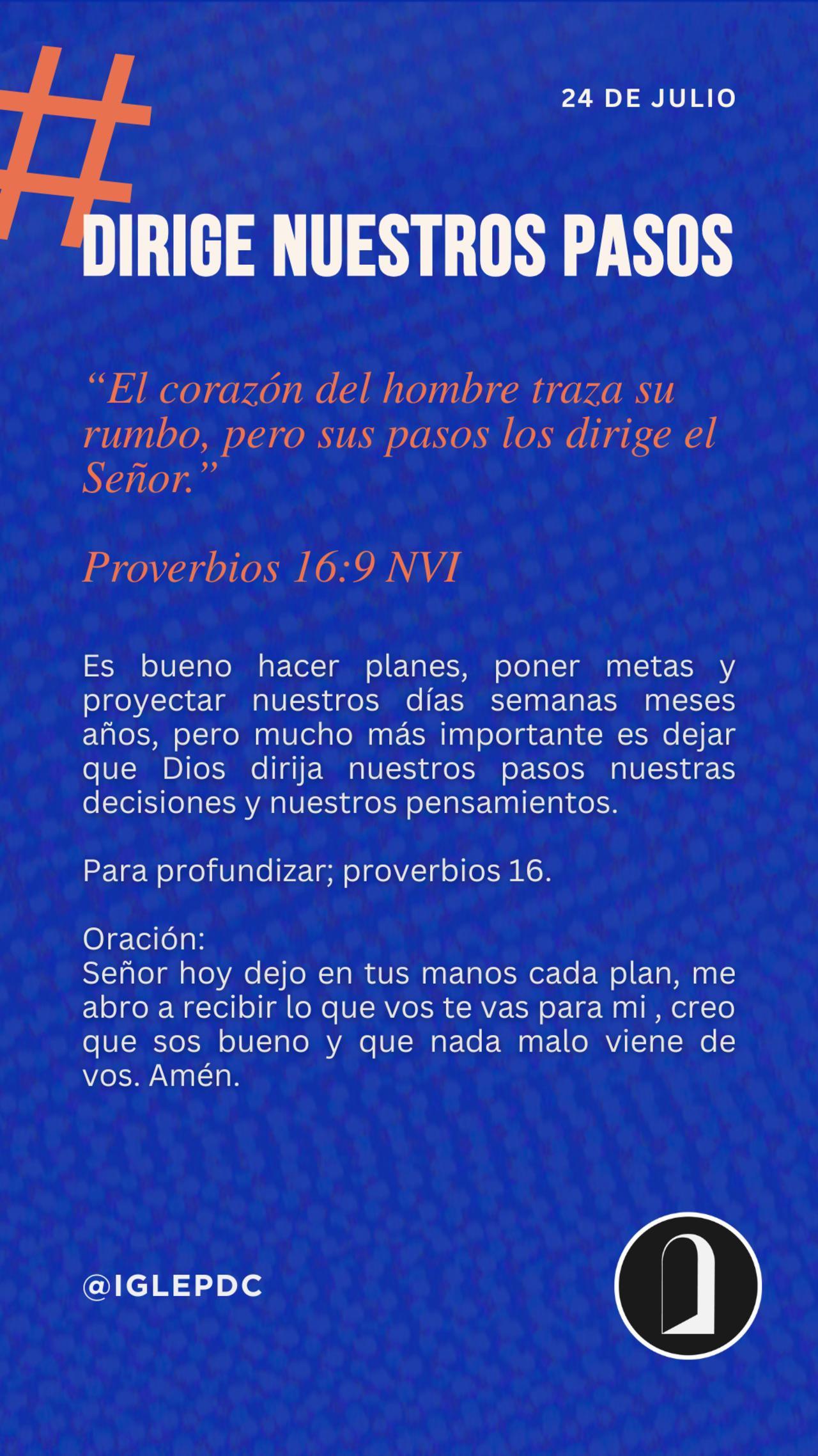 Devocional - 24 de Julio