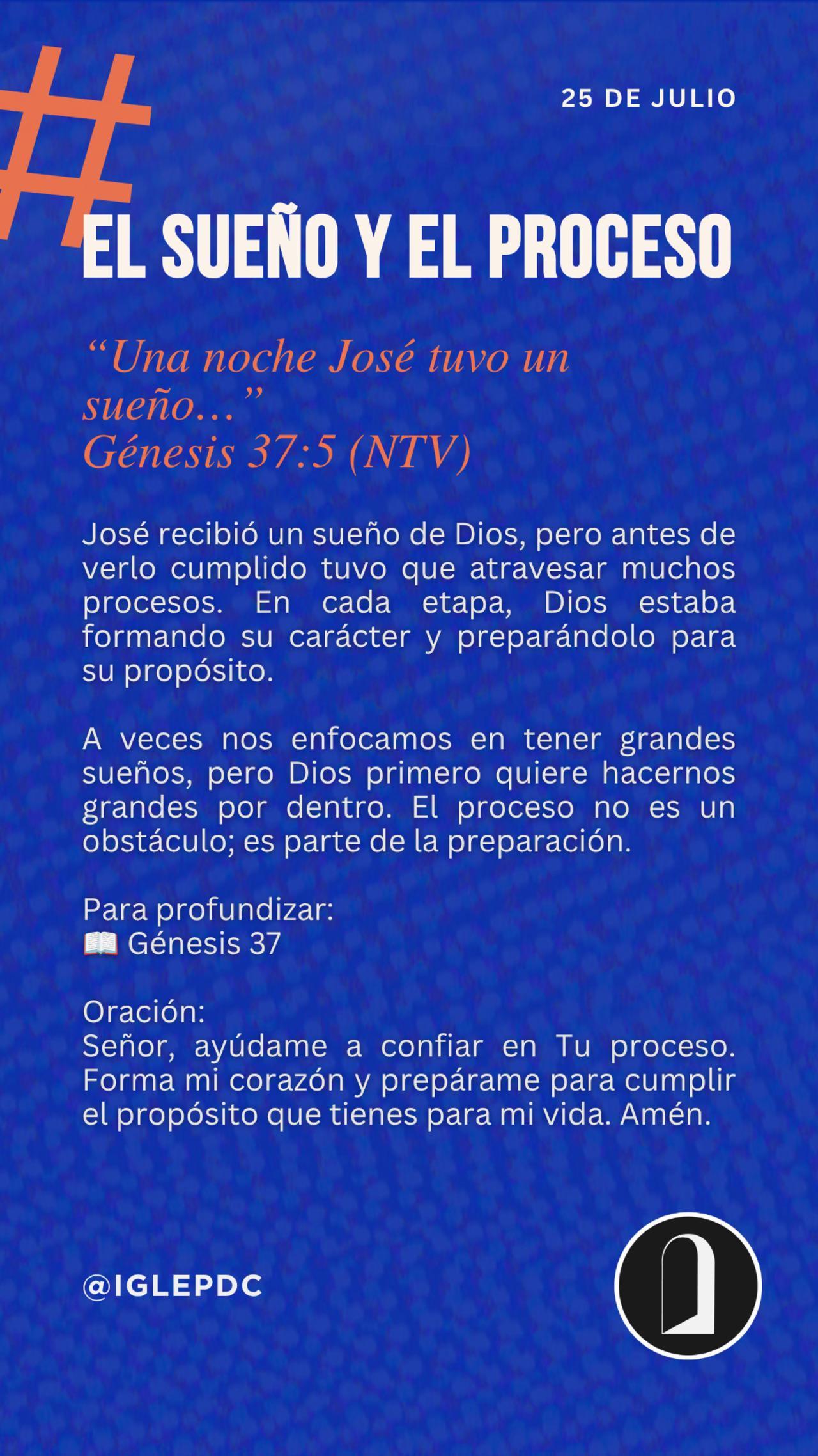 Devocional - 25 de Julio