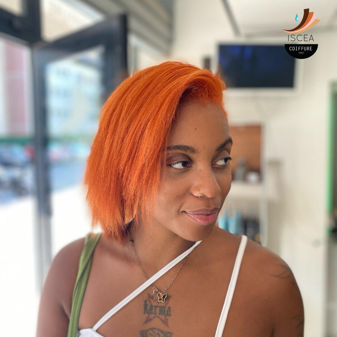Coloration unie - Cheveux courts ou mi-longs