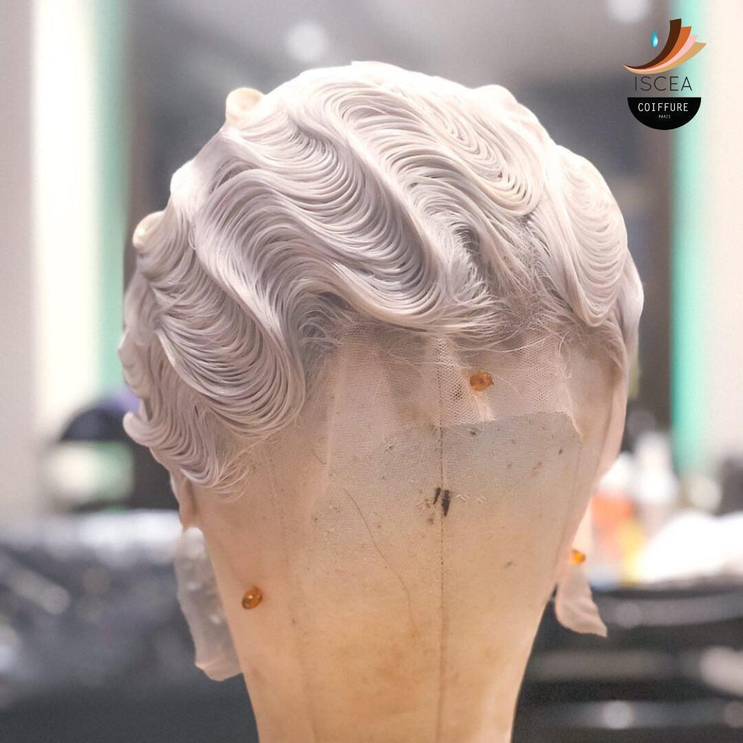 Confection perruque coupe courte "Pixie"