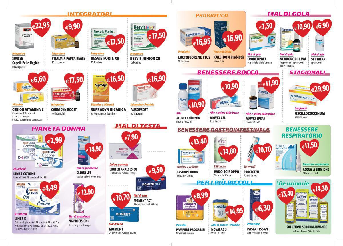 Promozioni in farmacia