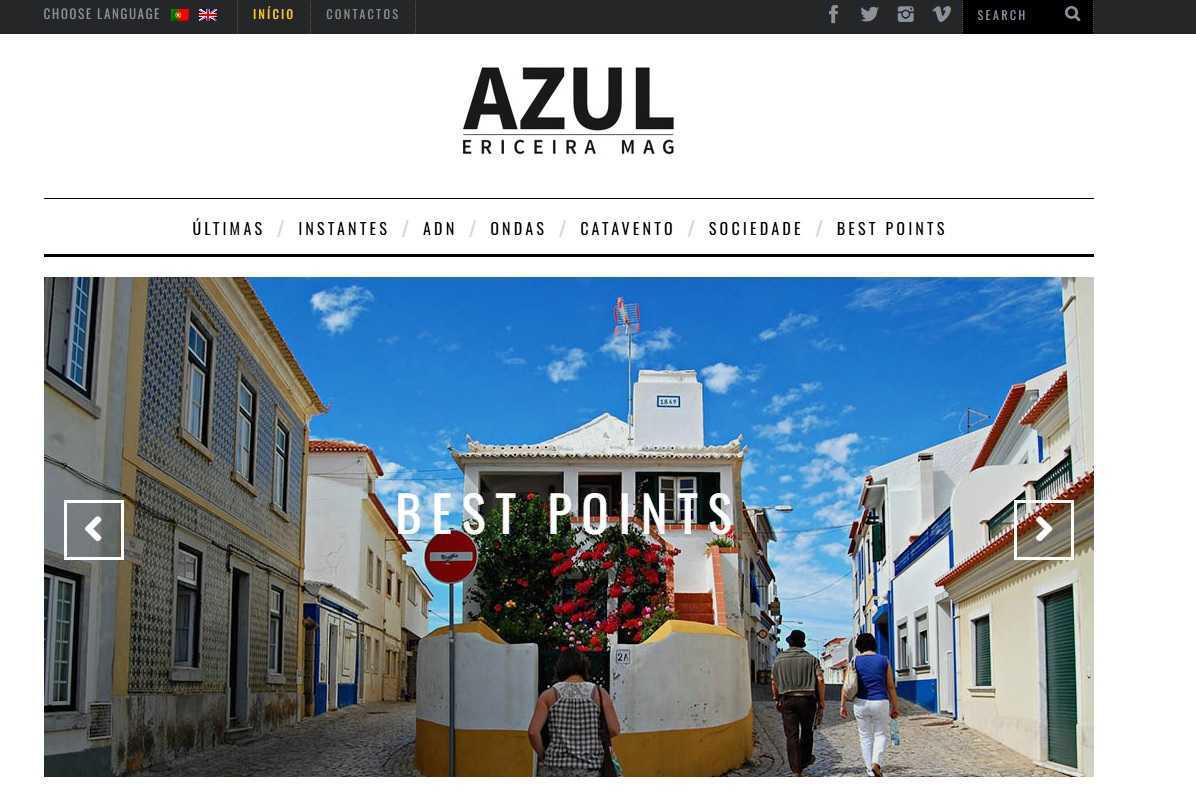 AZUL - Ericeira Mag AZUL - Ericeira Mag