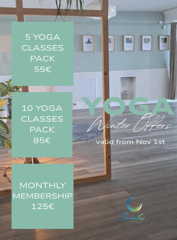 Yoga class at Sandhi House Yoga class at Sandhi House