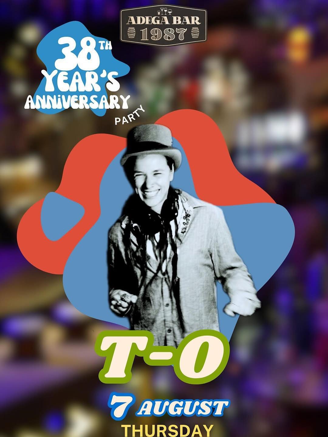 38th years of Anniversary - Adega Bar 1987 Ericeira