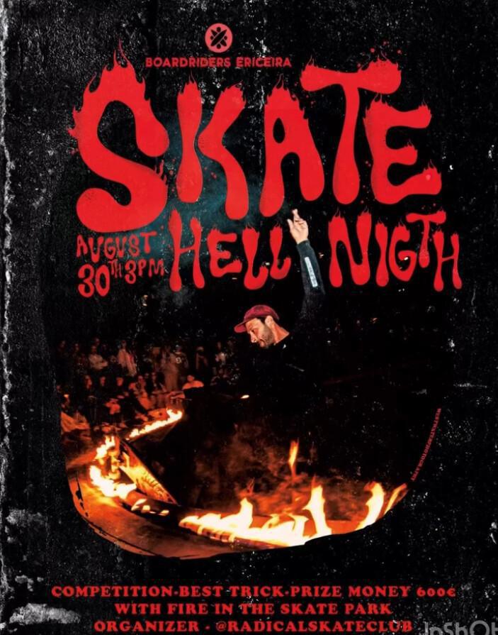 Skate Hell Night at Boardiders Ericeira 