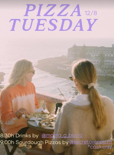 Pizza Tuesday at Laneez Ericeira Surf House Pizza Tuesday at Laneez Ericeira Surf House