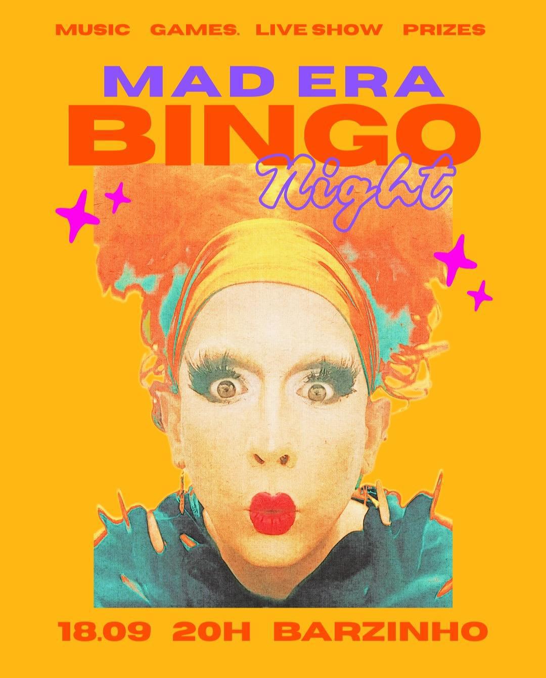 Mad Era Bingo Nigjt at Barzinho Ribamar