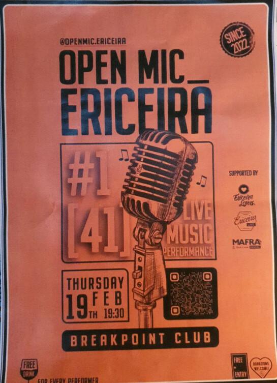 Open Mic Ericeira #1 [41] at BreakPoint 