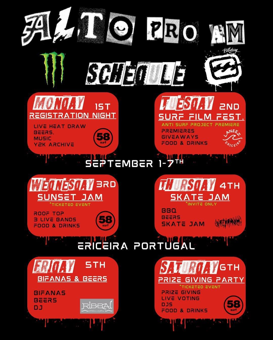 🌅WEDNESDAY SUNSET JAM🌅 at 58 Ericeira 🌅WEDNESDAY SUNSET JAM🌅 at 58 Ericeira