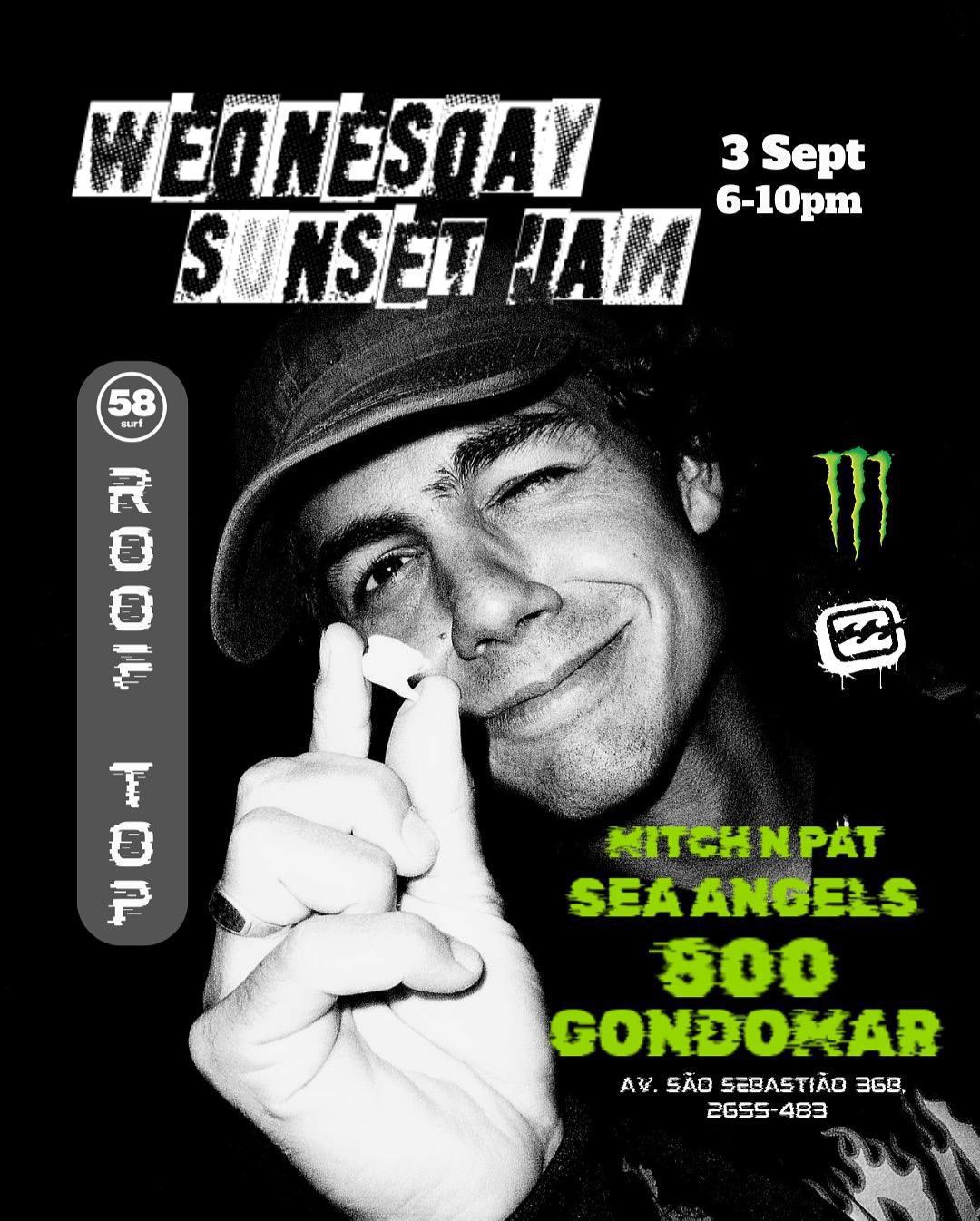 🌅WEDNESDAY SUNSET JAM🌅 at 58 Ericeira