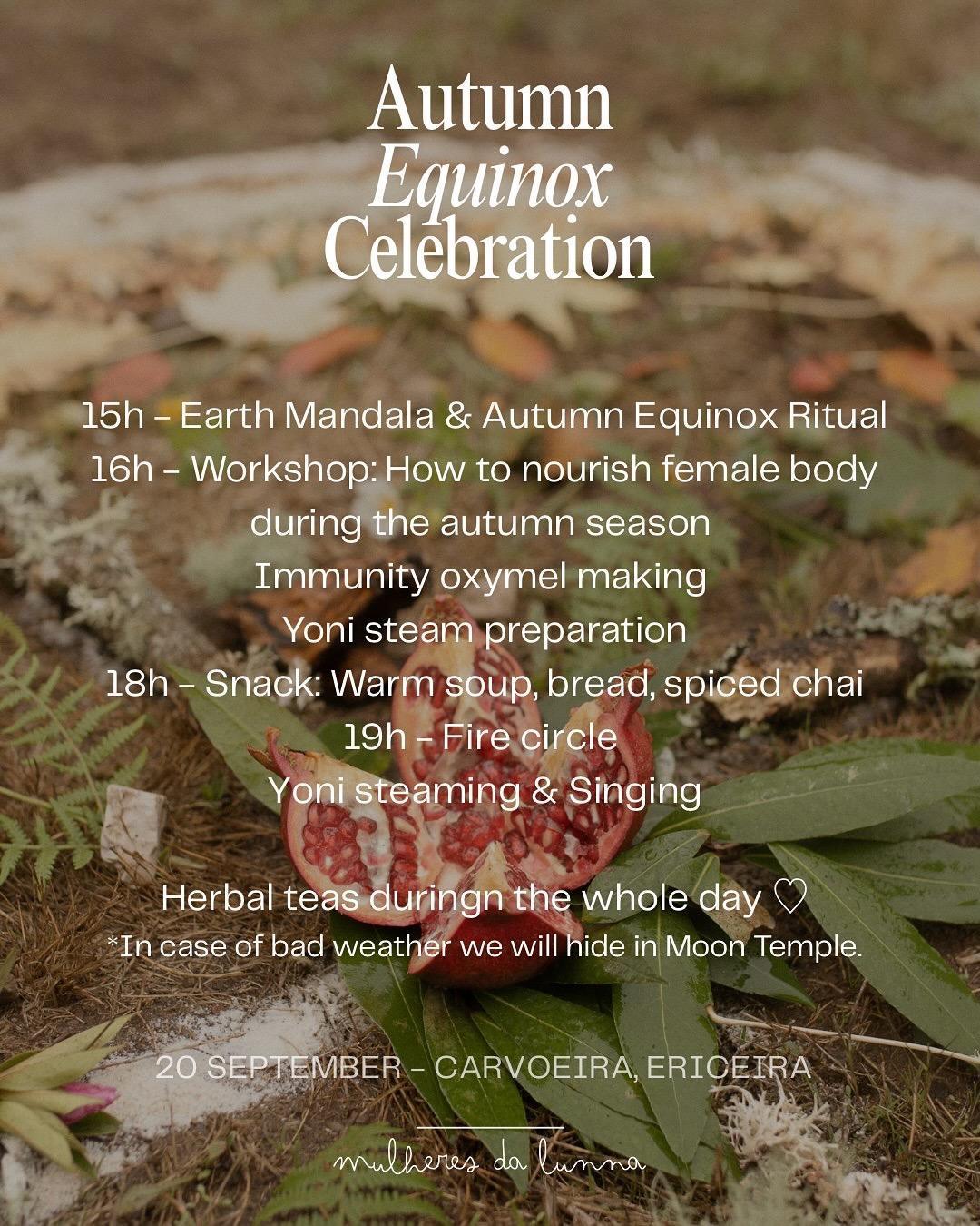 Autumn equinox celebration with Mulheres da Lunna Autumn equinox celebration with Mulheres da Lunna