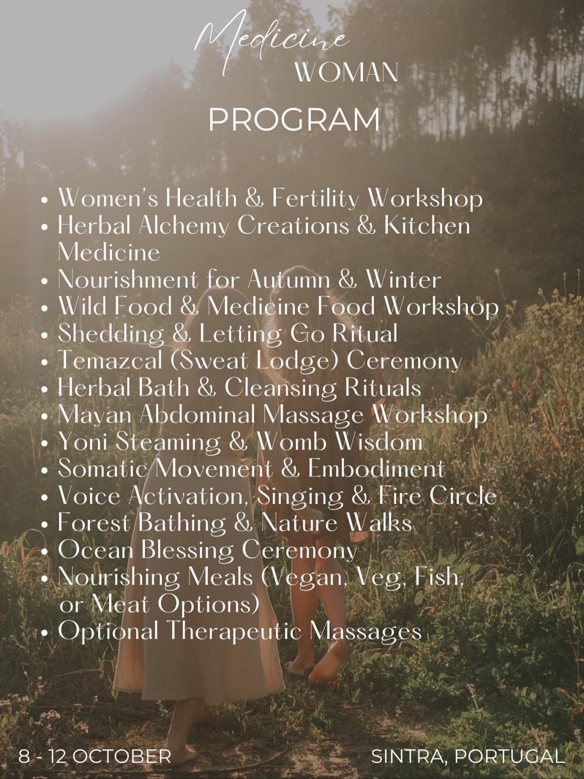 Medicine woman retreat 