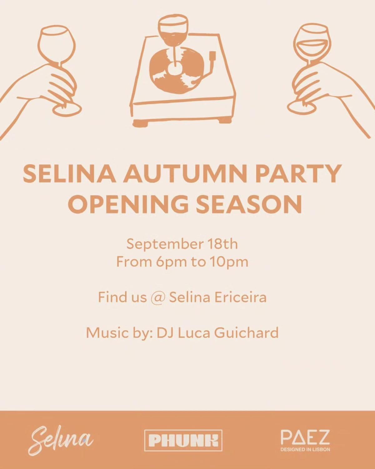 Autumn Opening Season Party by Selina Autumn Opening Season Party by Selina