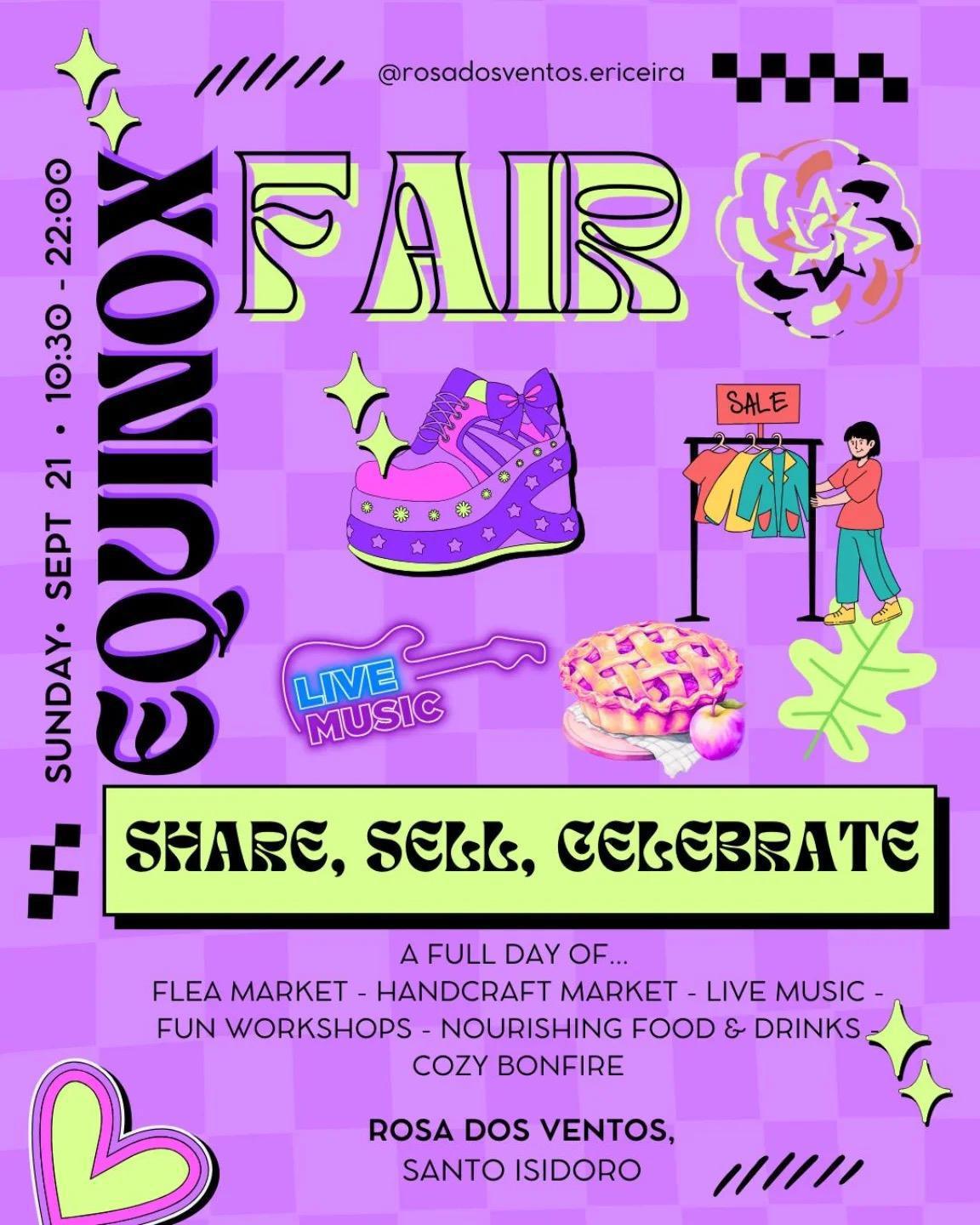 The Equinox Fair – Share, Sell, Celebrate 🍂