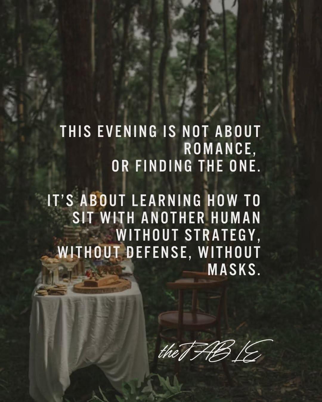 The Table - A gathering of souls, stories, and silence The Table - A gathering of souls, stories, and silence
