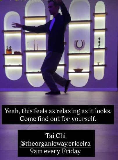 Tai chi at Organic Way Tai chi at Organic Way
