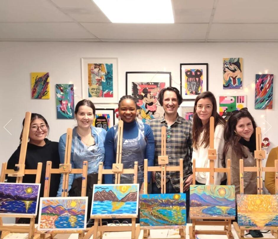 Paint like Van Gogh Workshop Paint like Van Gogh Workshop