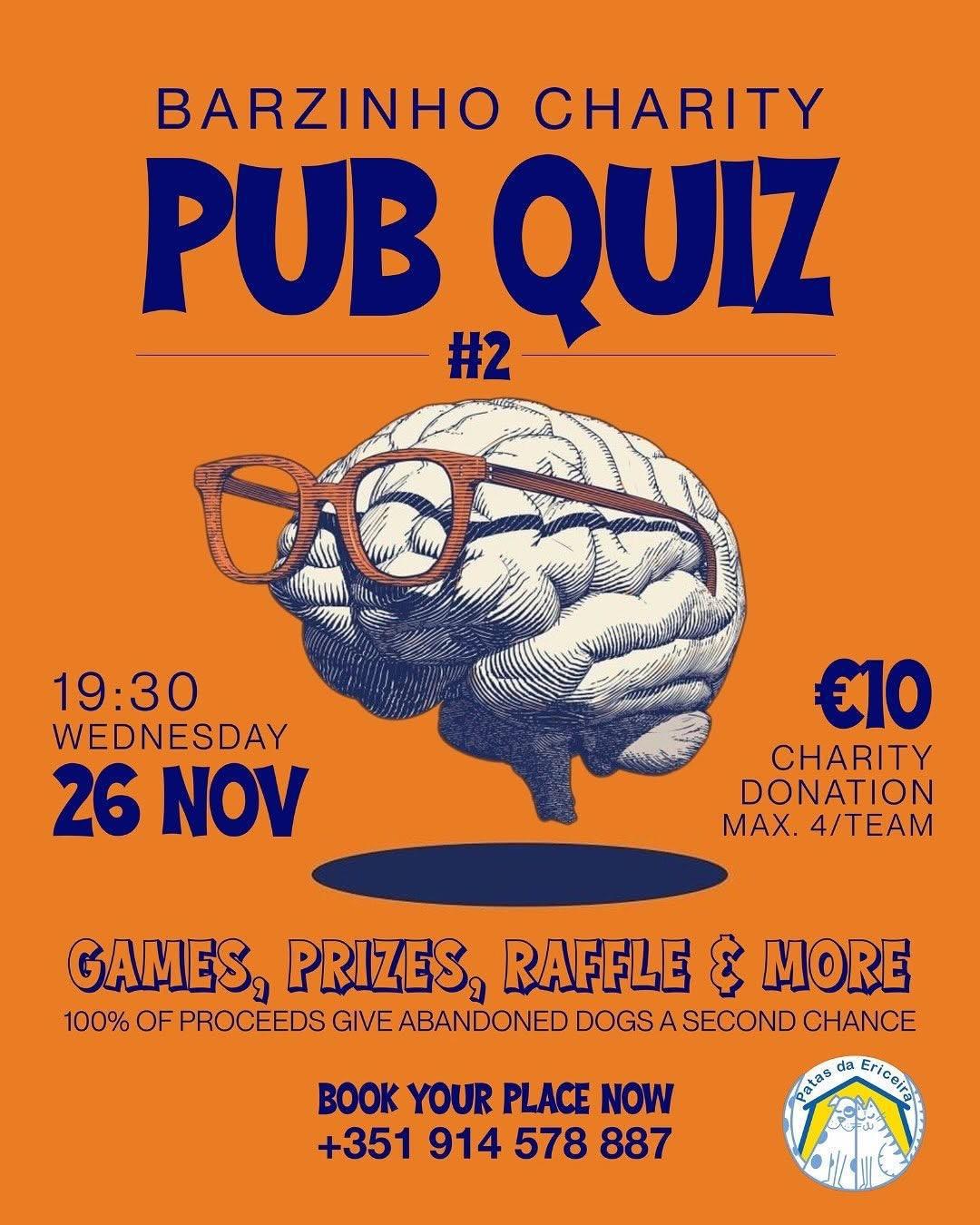 PUB QUIZ at Barzinho Ribamar PUB QUIZ at Barzinho Ribamar