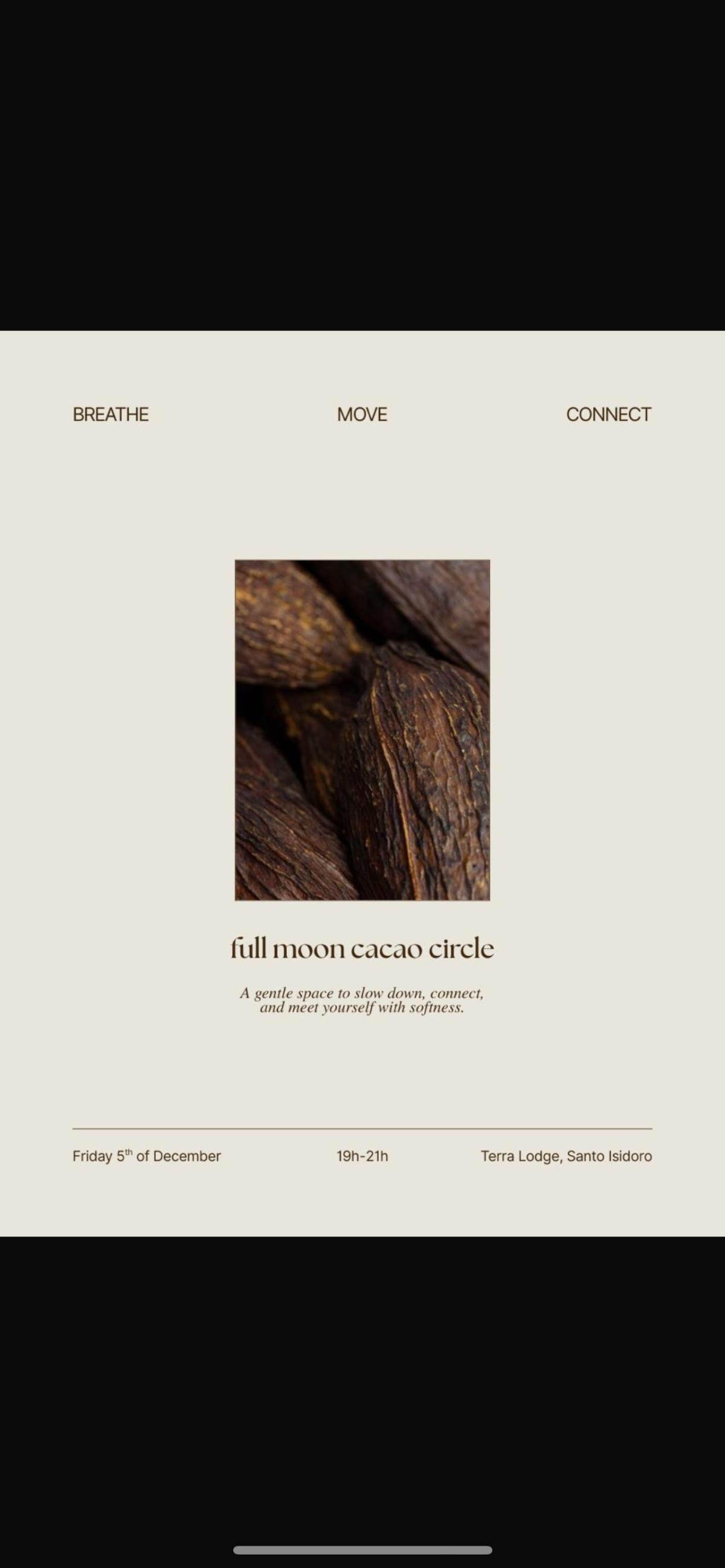 Cacao circle Cacao circle