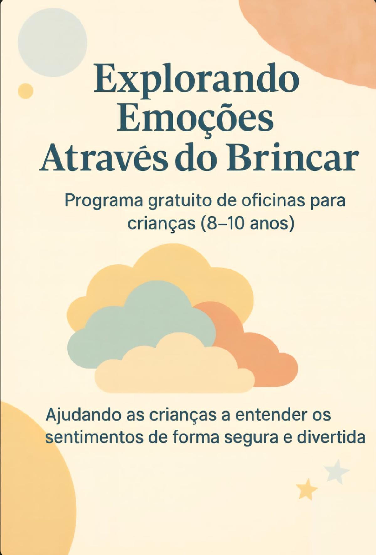 Free Workshop for Children β Exploring Emotions through Games Free Workshop for Children β Exploring Emotions through Games