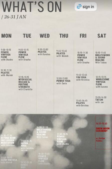 Organic Way Ericeira weekly Events Organic Way Ericeira weekly Events