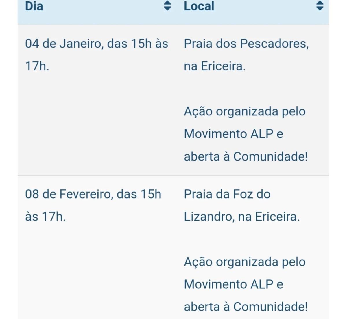 Beach cleaning 2026 - Movimento ALP Beach cleaning 2026 - Movimento ALP