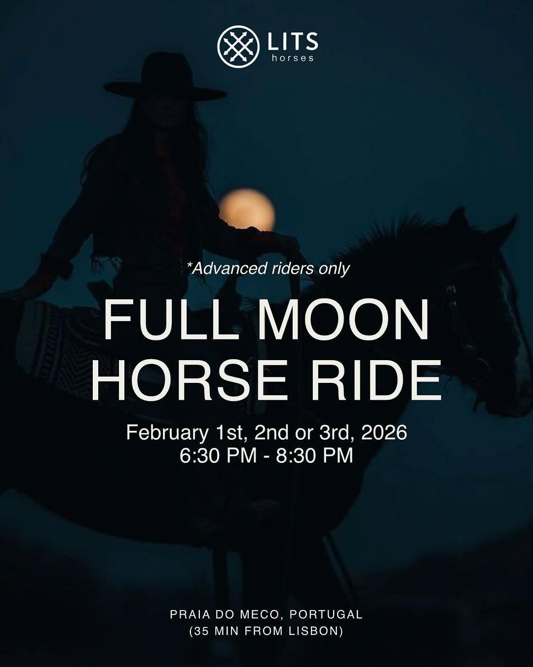 Full moon horse rides Full moon horse rides