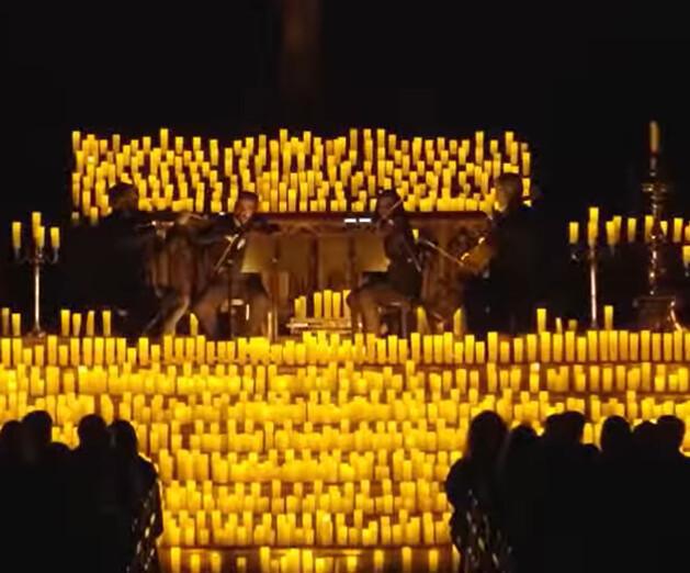 Candlelight: Timeless composers such as Mozart, Bach and others