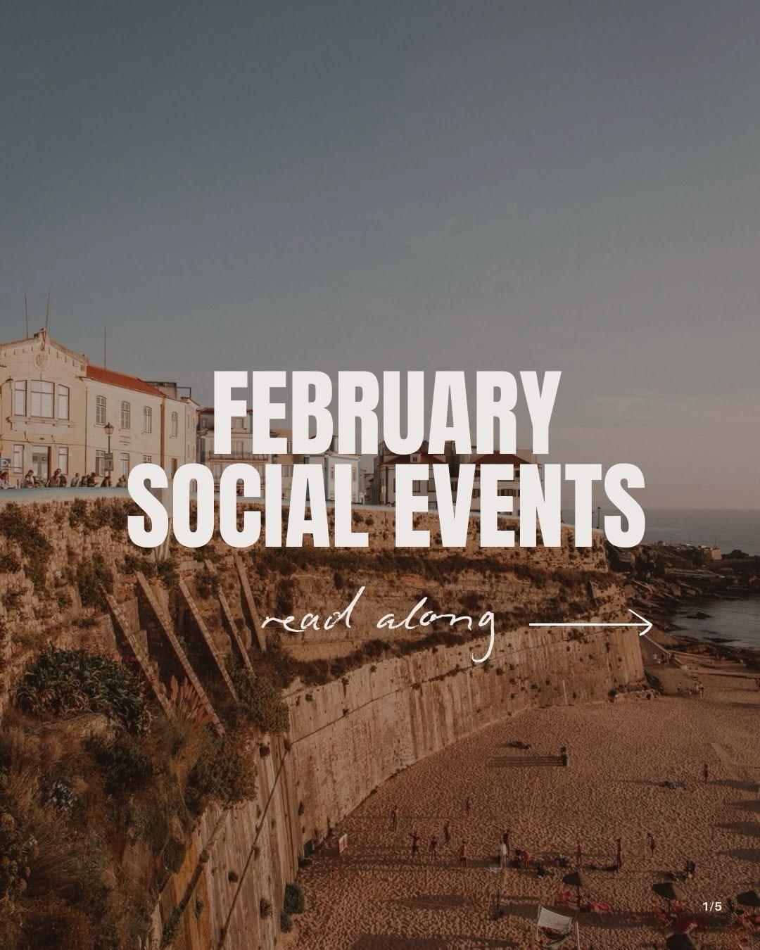February Events at Girls Social Club Ericeira