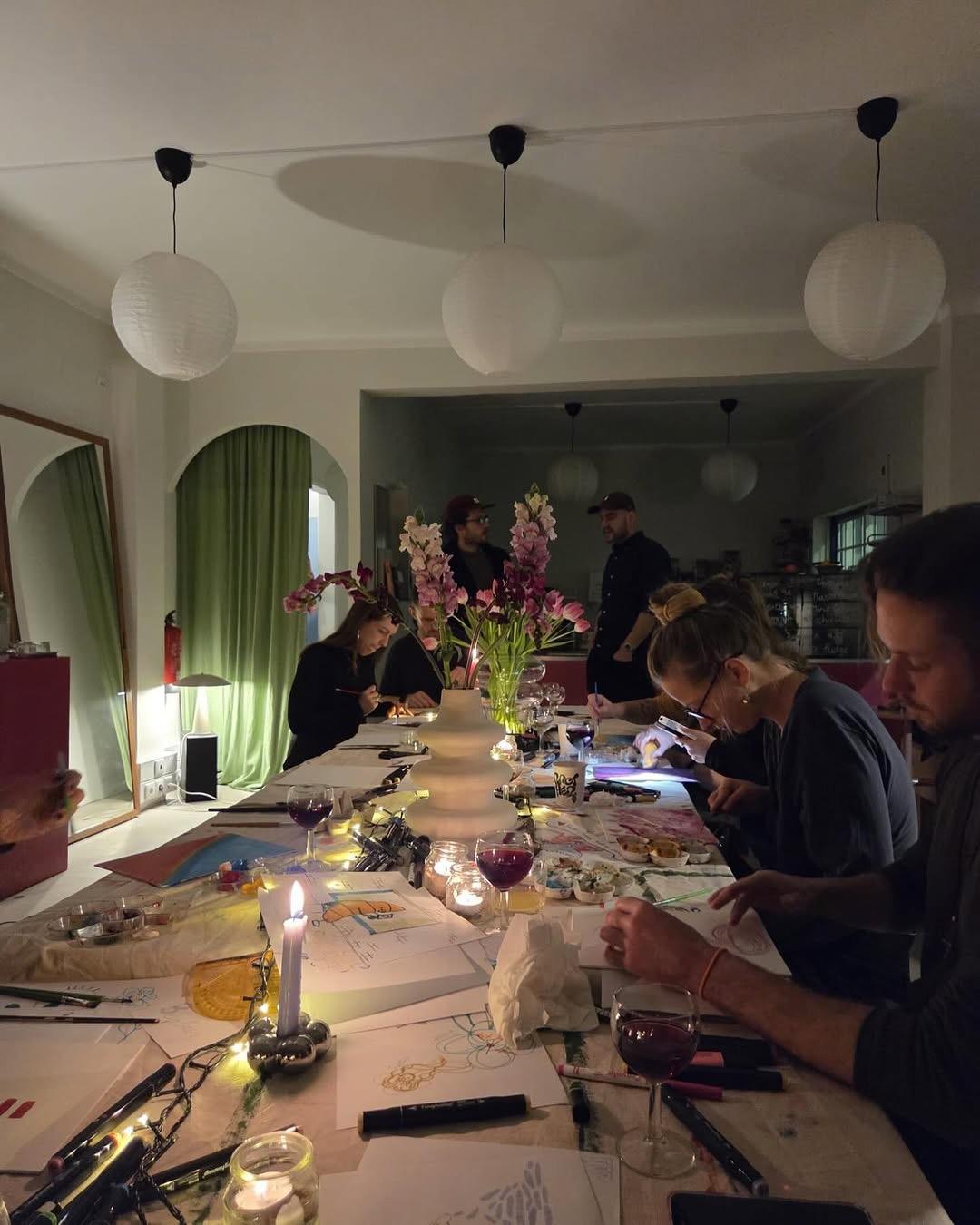 Jamie Berg's Art club