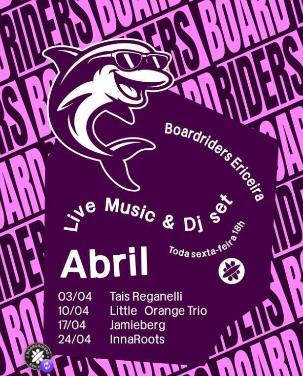 Friday Live music and DJ set at Boardriders Ericeira Friday Live music and DJ set at Boardriders Ericeira