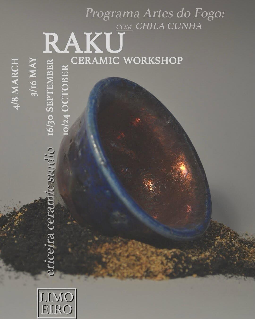 Raku Japanese ceramic technique workshop