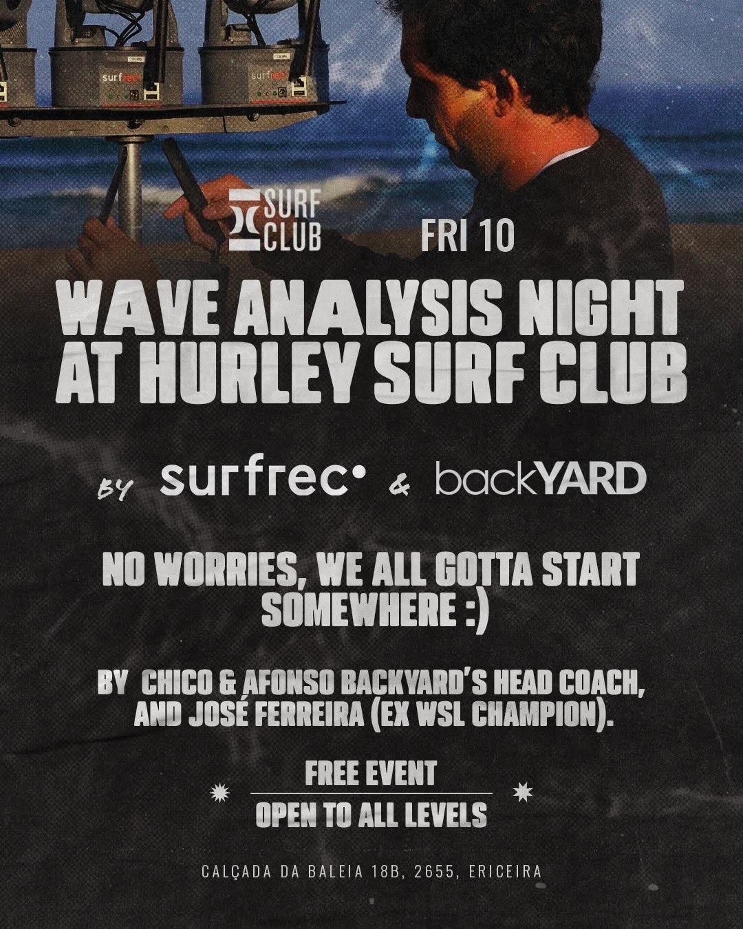 Wave analysis at Hurley Surf Club Ericeira 