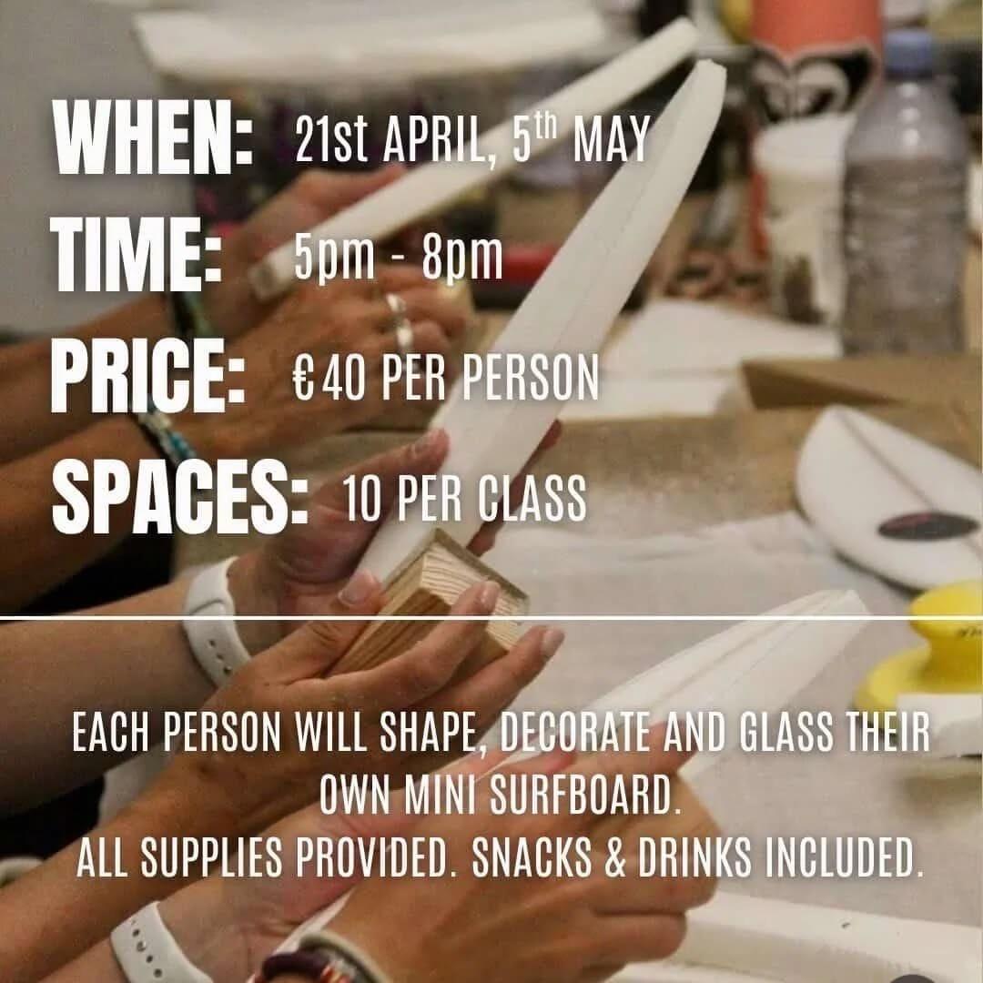 Mini Surfboard shaping Workshop