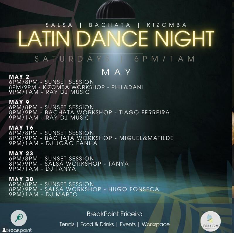 Latin Dance Night at BreakPoint Ericeira Latin Dance Night at BreakPoint Ericeira