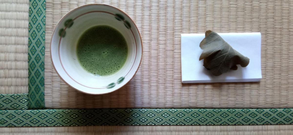 JAPANESE GREEN TEA at Museum of the Oriente JAPANESE GREEN TEA at Museum of the Oriente