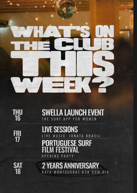 Friday at Hurley Surf Club Ericeira - Portuguese Surf film Festival - Opening party
