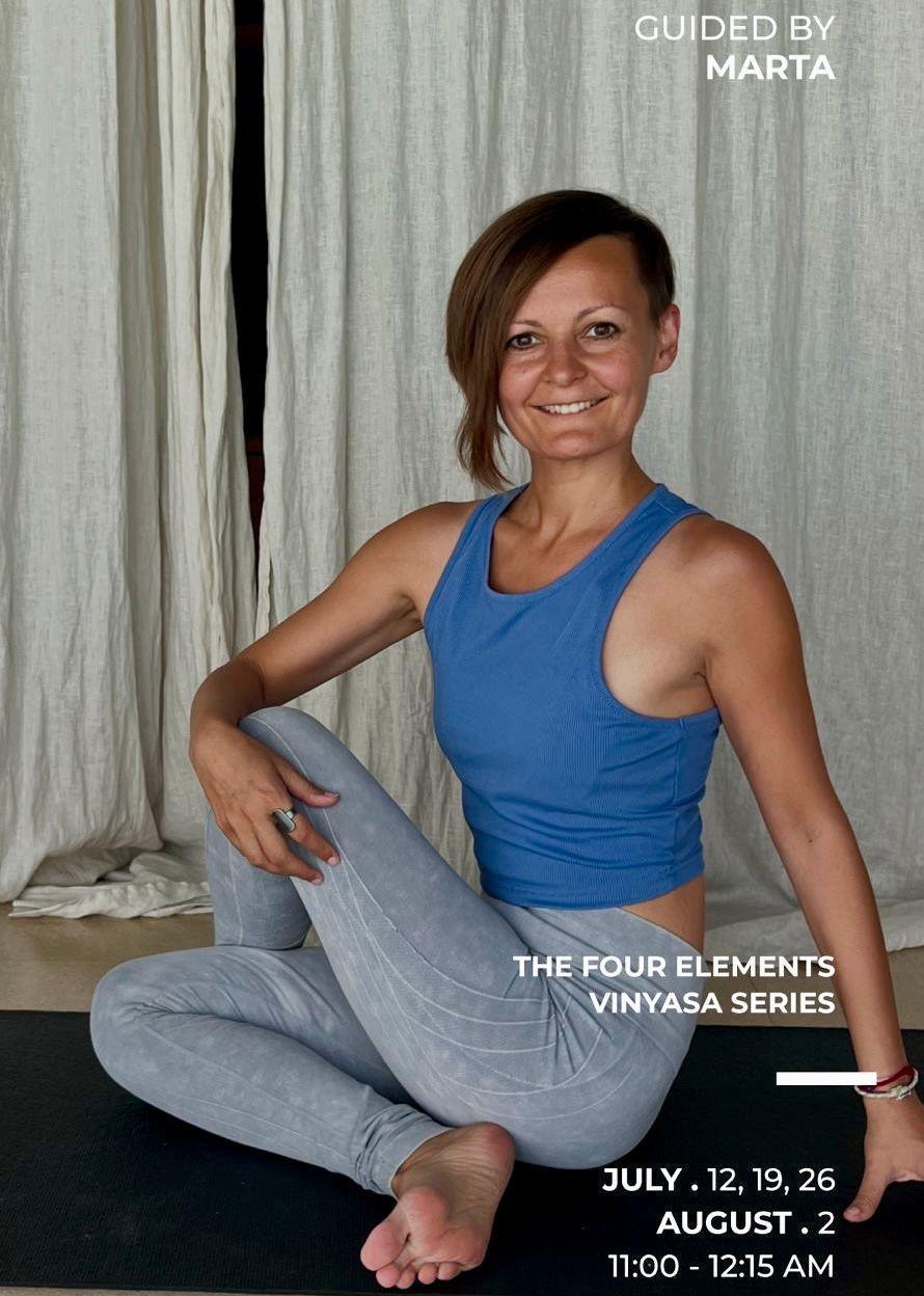 The Four Elements Vinyasa Series 🌱💧🔥🌬️