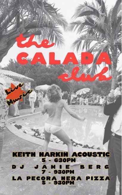Pizza & Music 📍The Calada Club, Encarnação▶️ 5 euros Pizza & Music 📍The Calada Club, Encarnação▶️ 5 euros