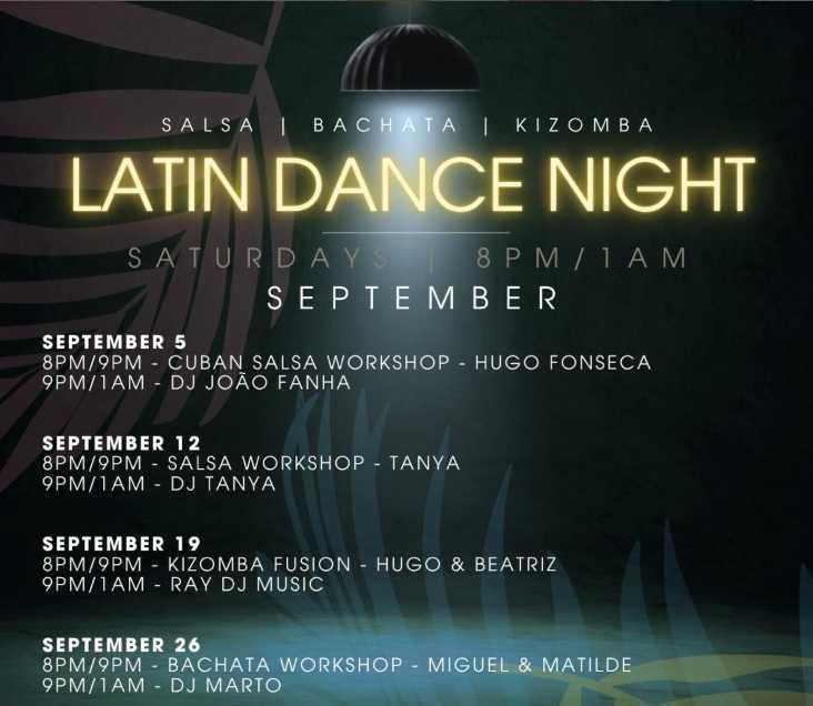 Latin Dance Night 📍BreakPoint Ericeira▶️ from 3 euros Latin Dance Night 📍BreakPoint Ericeira▶️ from 3 euros