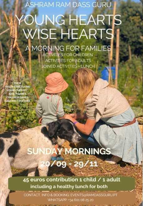 A morning for families 📍Ashram Ram Dass Guru ▶️ 45 euros